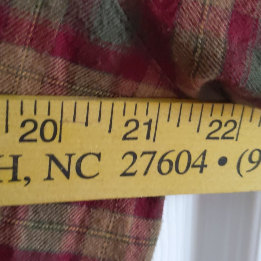 Long Plaid Dress/ Flannel - Picture 7 of 8